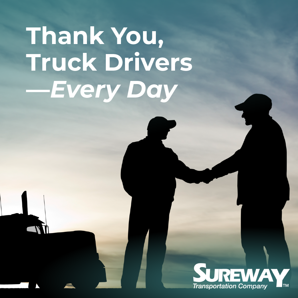 A Note of Truck Driver Appreciation